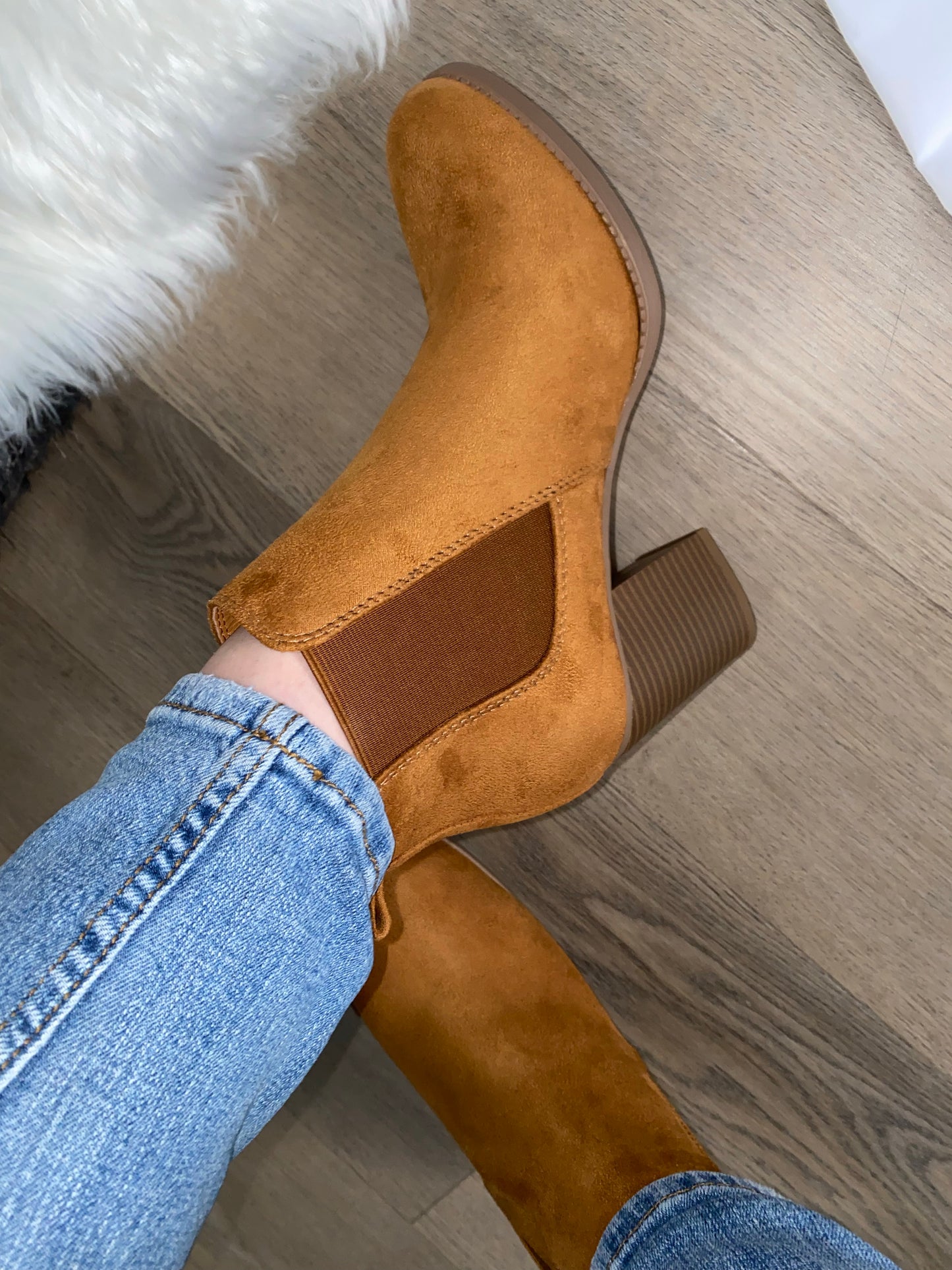 Marina Bootie - Tan