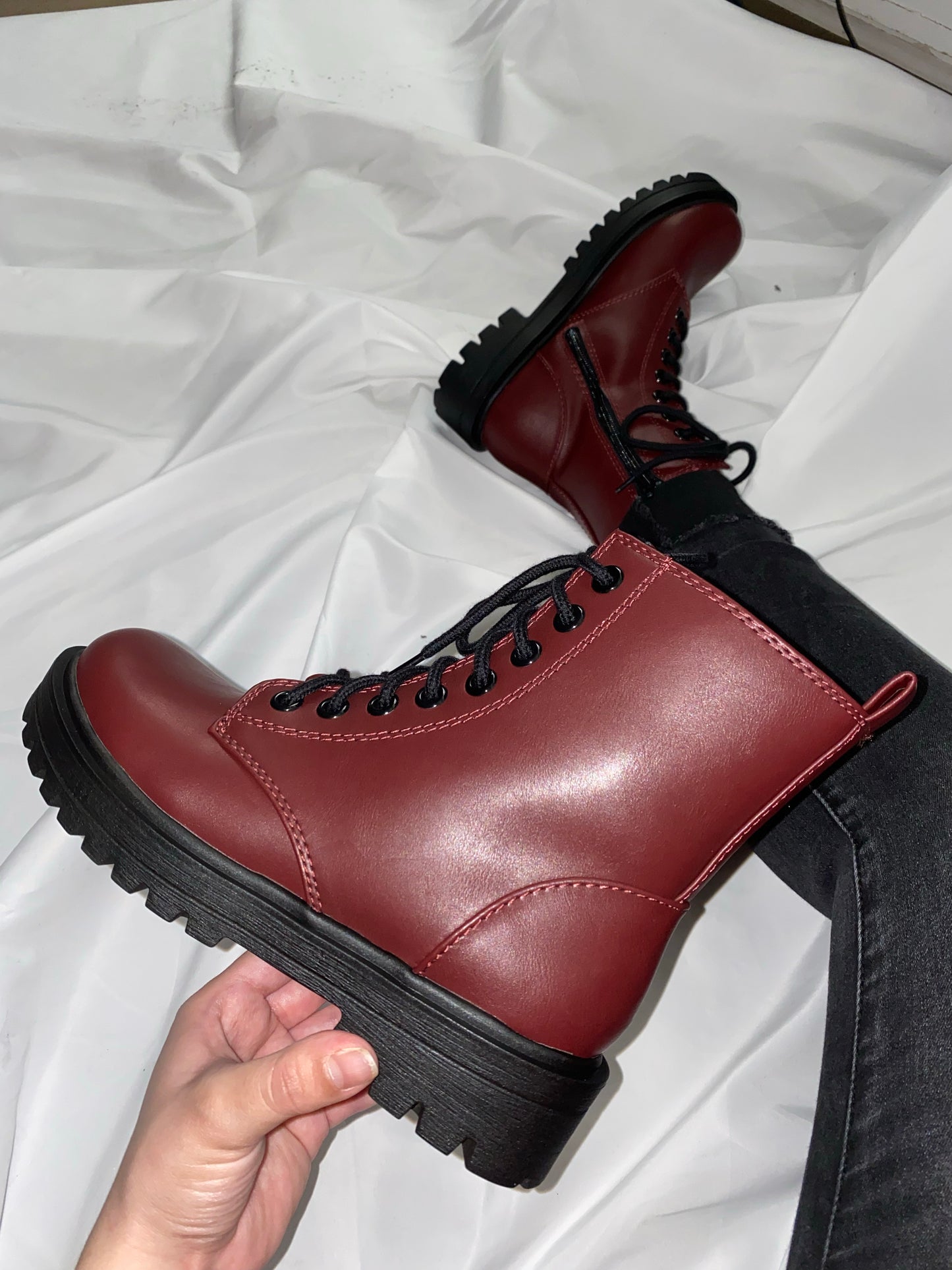Samantha Boot - Burgundy