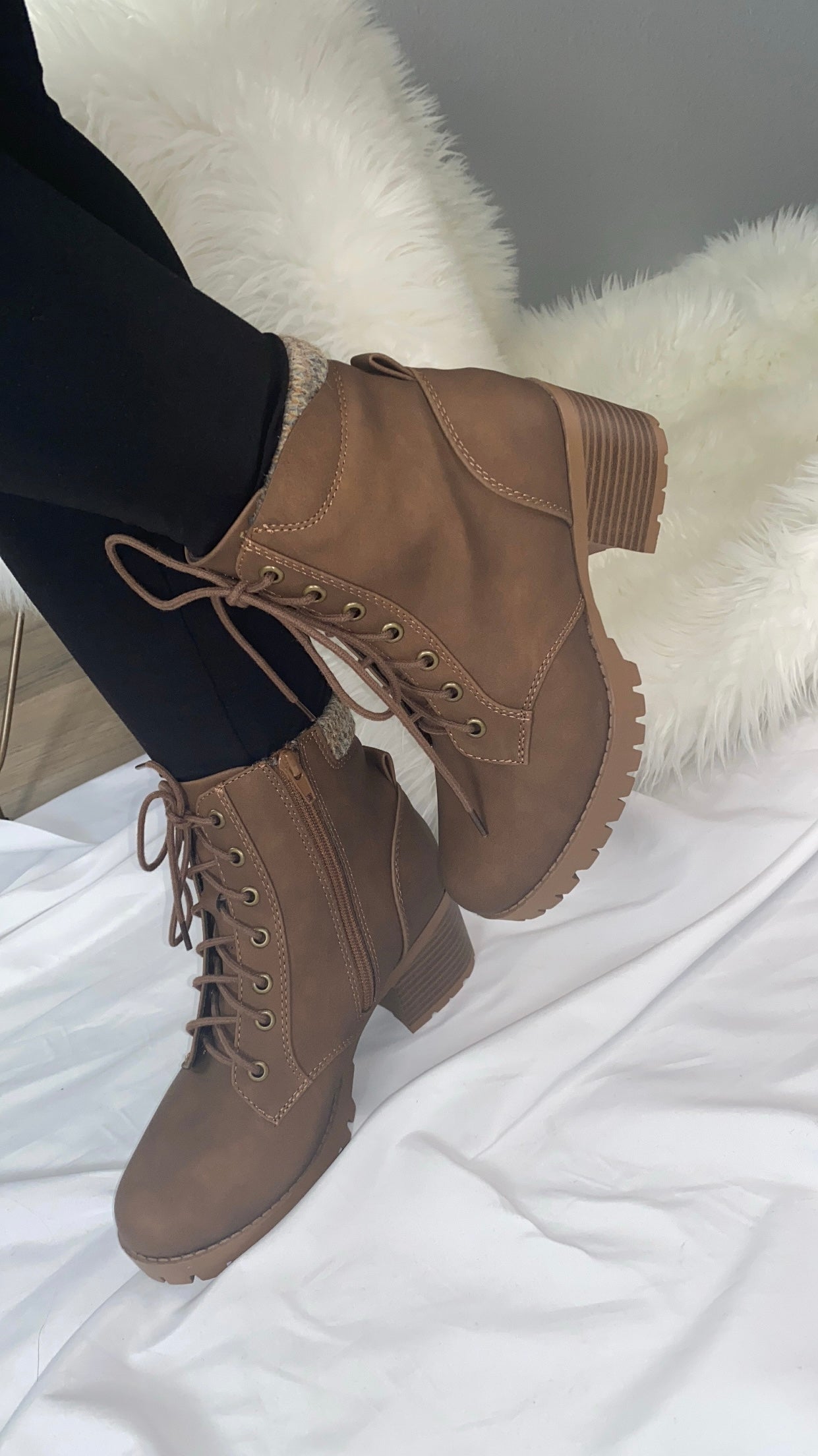 Apryl Boot - Light Brown