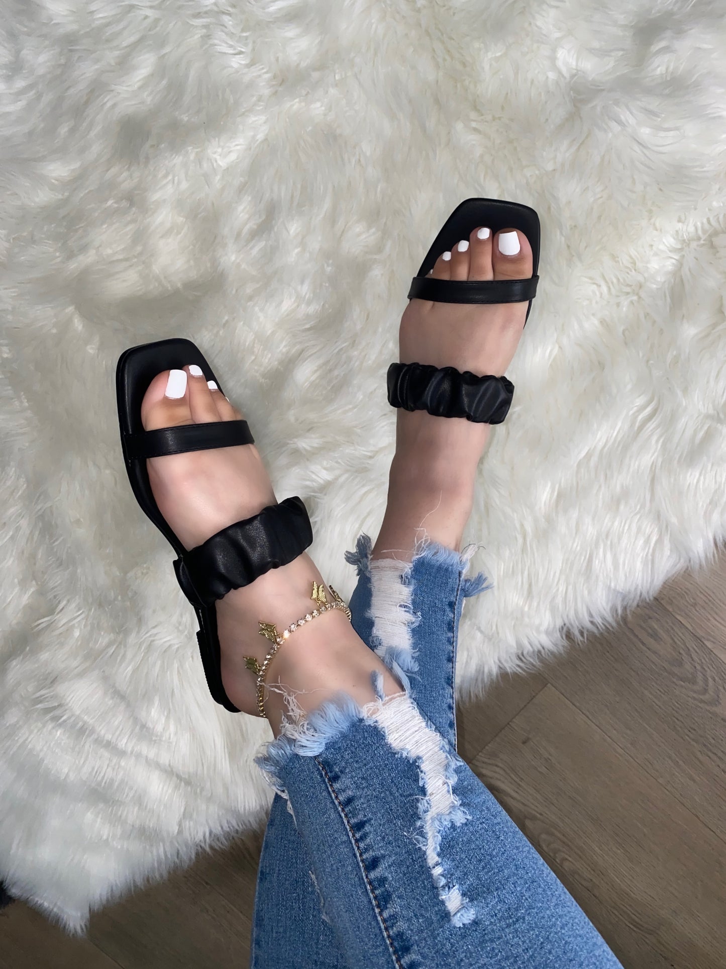 Angie Sandal - Black
