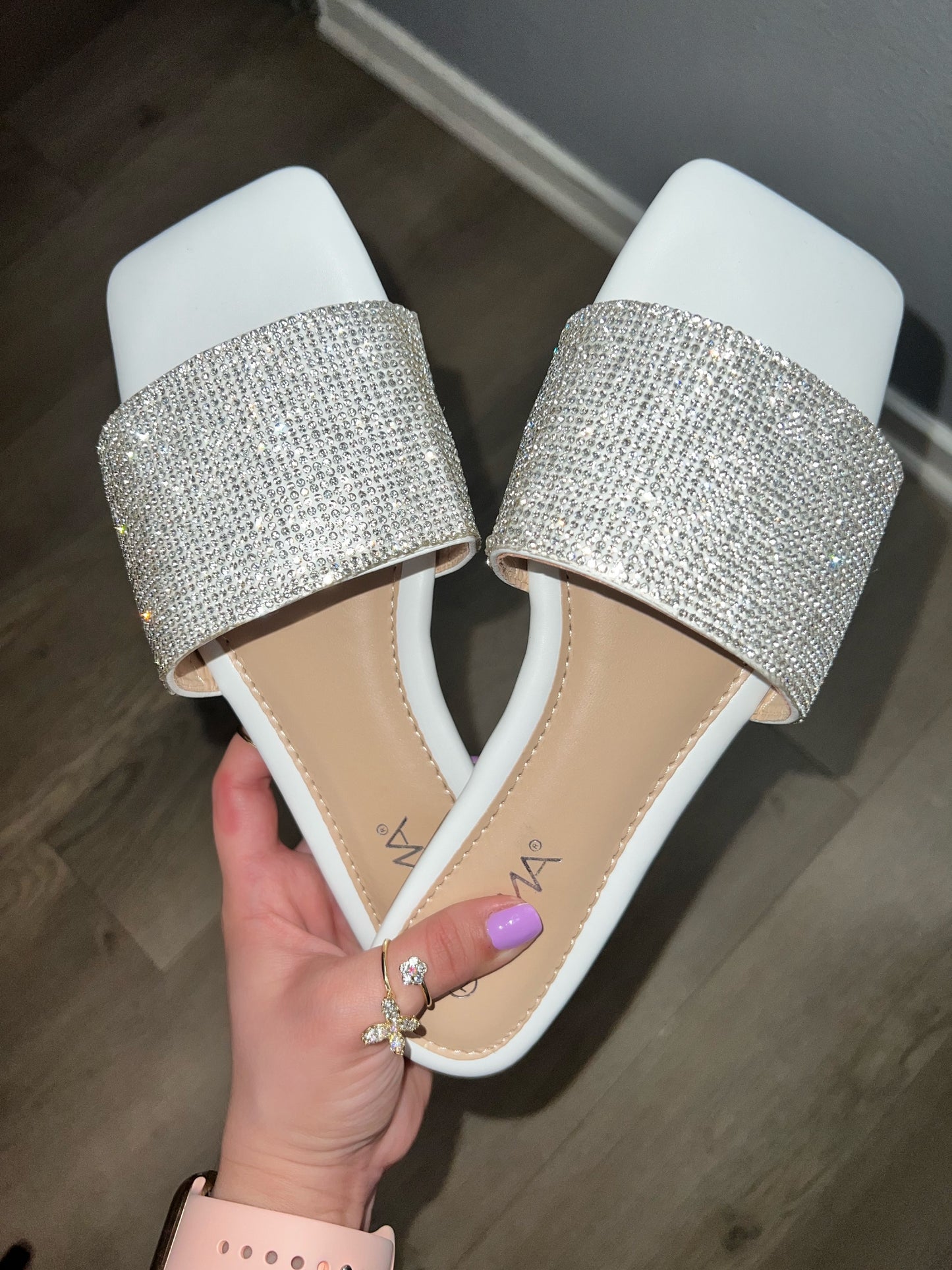 Giselle Sandal - White