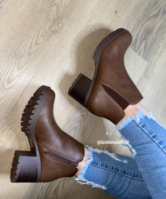 Kathy Bootie - Brown