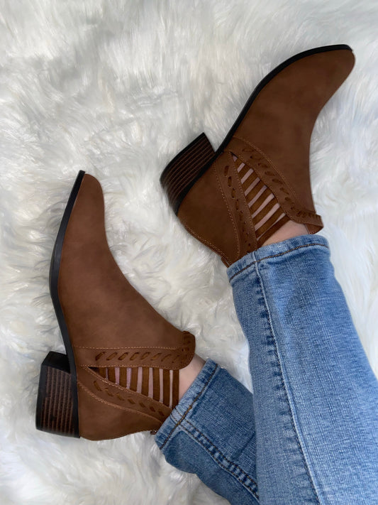 Steph Bootie - Brown