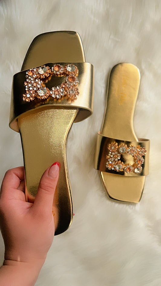 Kimmy Sandals - Gold