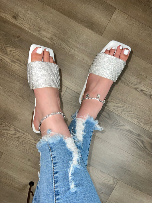 Giselle Sandal - White