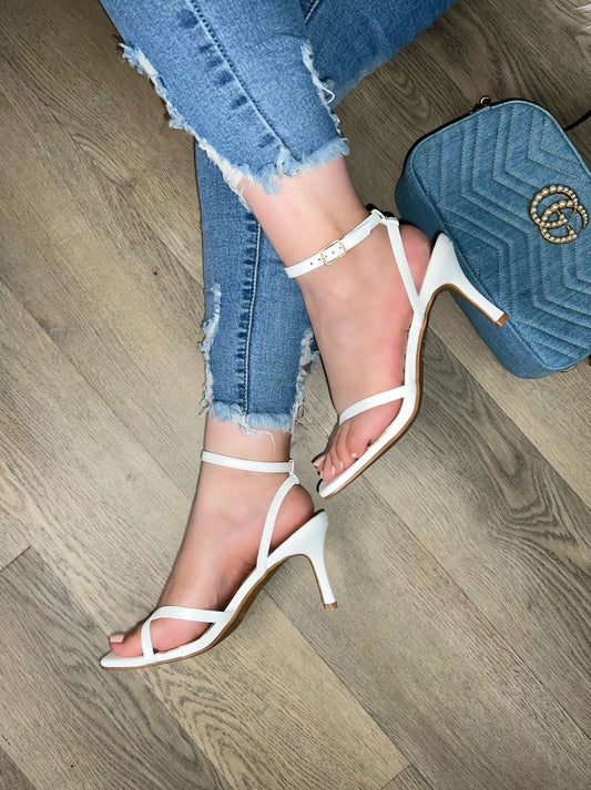 Nicole Heels - White