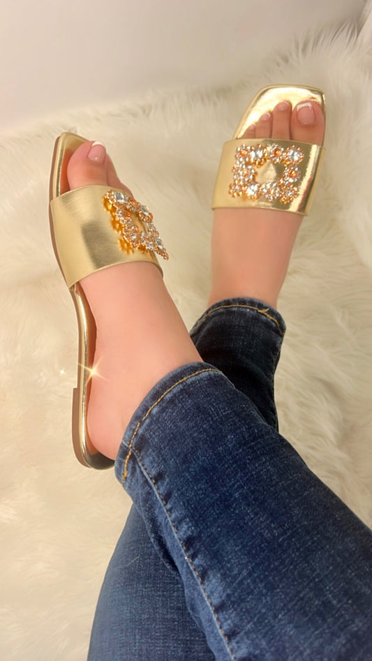 Kimmy Sandals - Gold