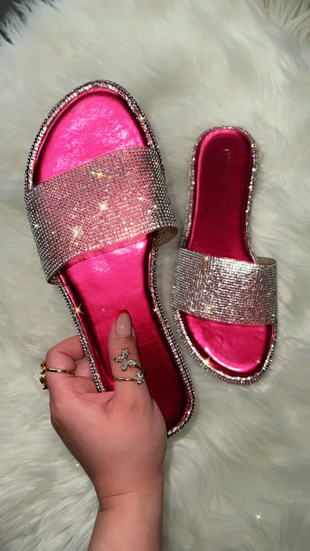 Irma Sandals - Hot Pink