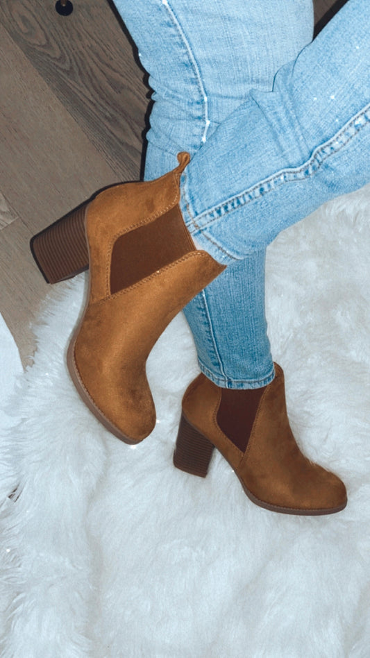 Marina Bootie - Tan